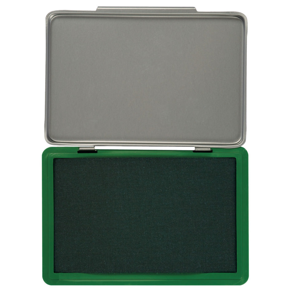 Stempelkissen Gr.3, 9 x 5,5 cm, grün Q-CONNECT KF16314