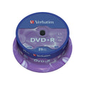 DVD+R - 4.7GB/120Min, 16-fach/Spindel, 25 Stück VERBATIM VER43500 VERBATIM VER43500 4,7Gb120mi
