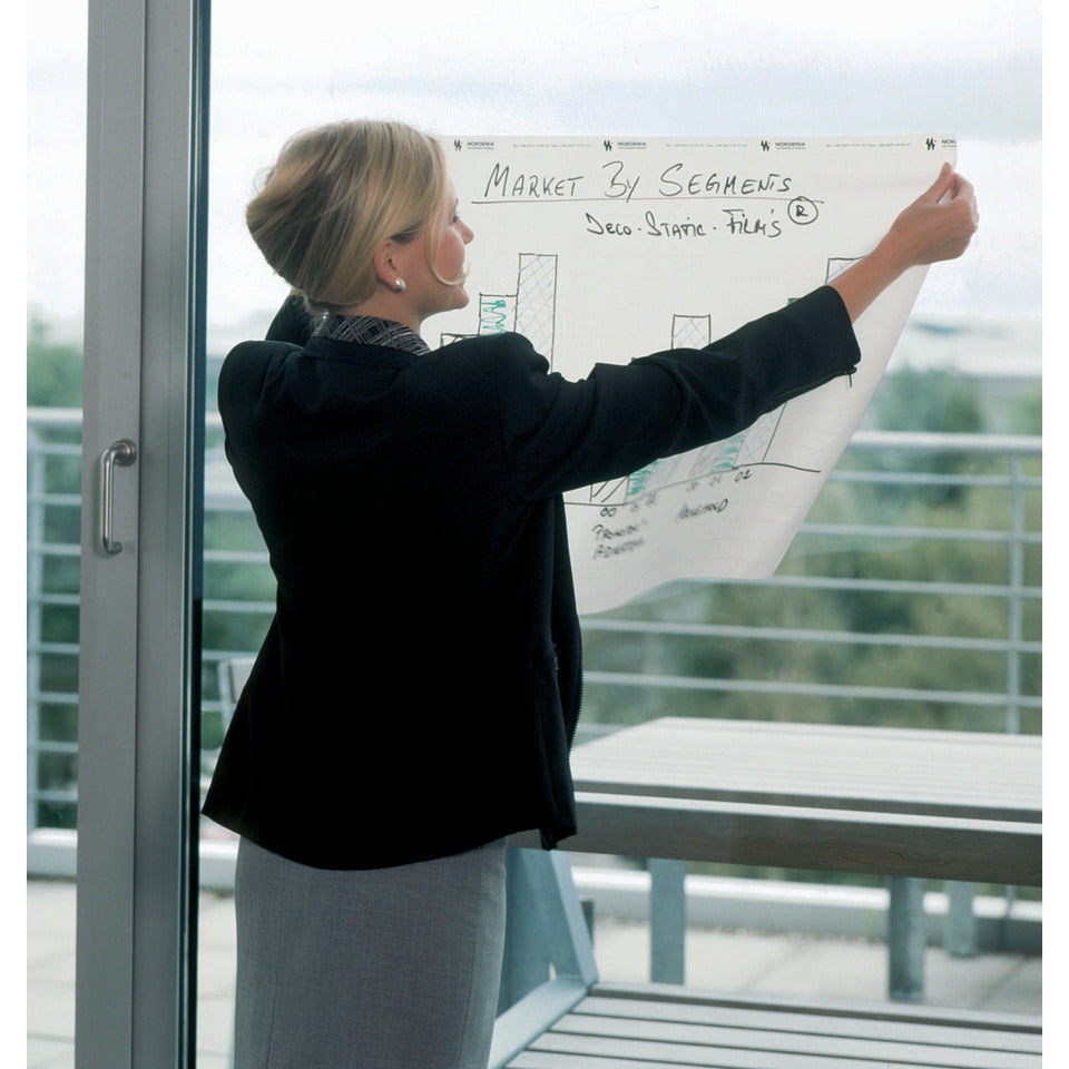 Flipchart-Folie EasyFlip, 20mx60cm, blanko, weiss LEITZ 70500001 LEITZ 7050  20m x 60cm