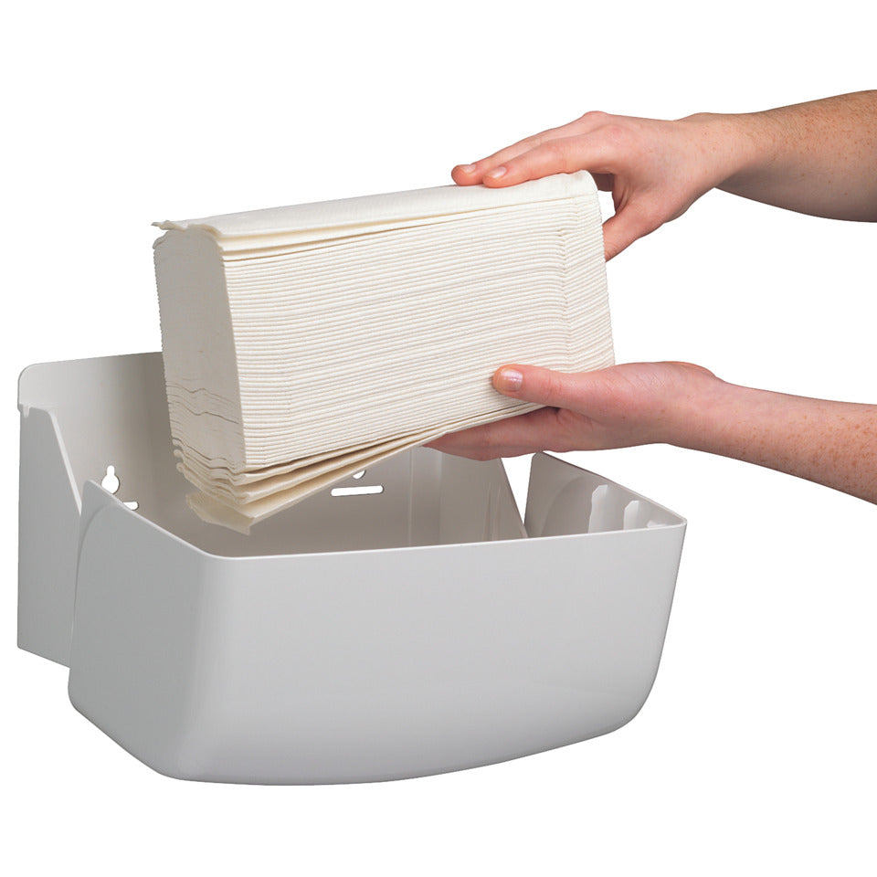 Handtuchspender Aquarius, 15,9 x 28,7 x 14,2 cm, weiß AQUARIUS 6956 AQUARIUS 6956 klein