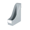 Stehsammler, extrabreit, A4, Kunststoff, grau LEITZ 2425-00-85 LEITZ 2425 85