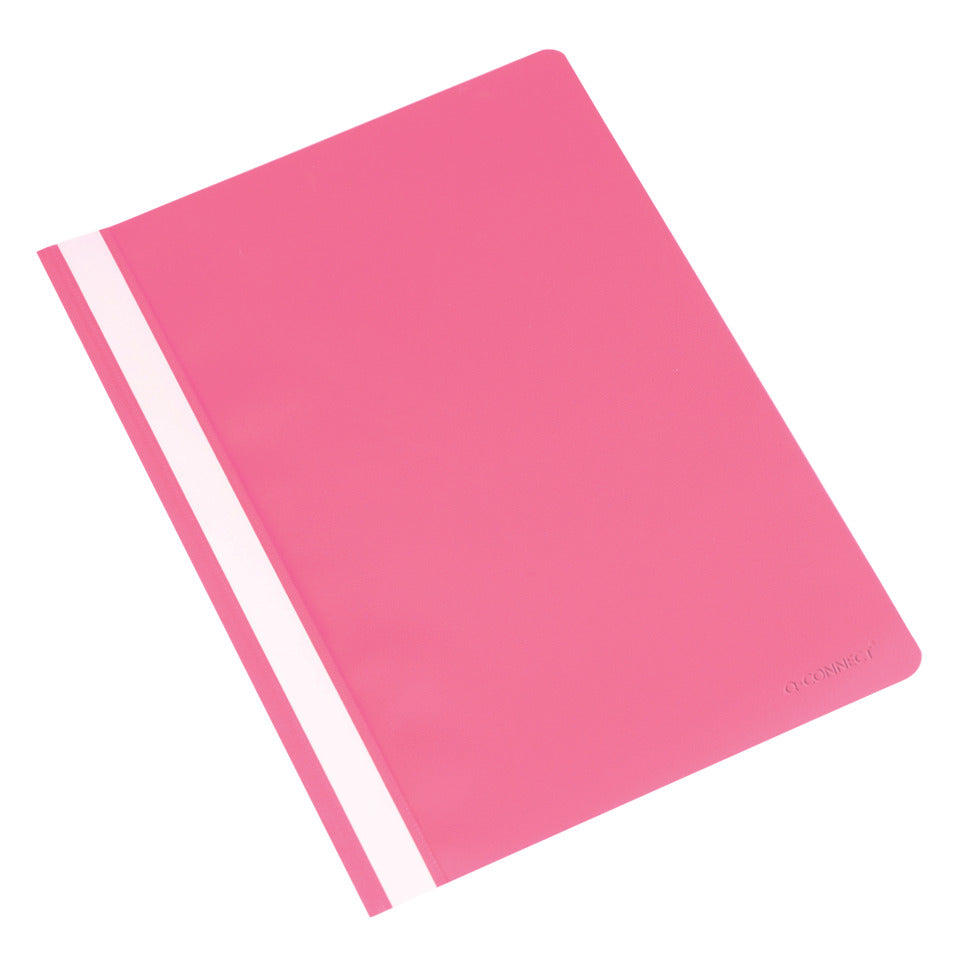 Schnellhefter, A4, Plastik, dunkelpink Q-CONNECT KF01673 Q-CONNECT KF01673 400151281 Plast