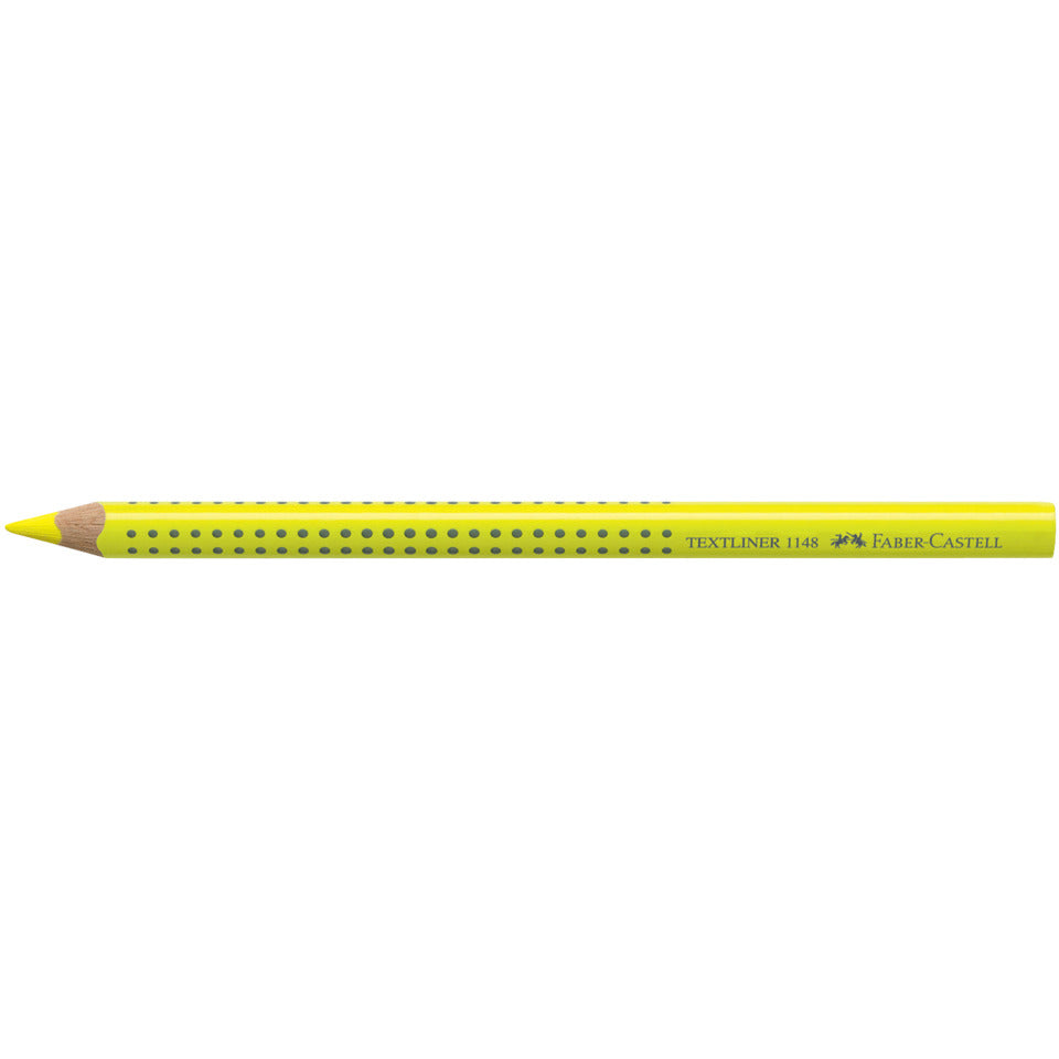 Jumbo Grip Neon Textliner, leuchtgelb FABER CASTELL 114807 FABER CASTELL 114807 Textliner