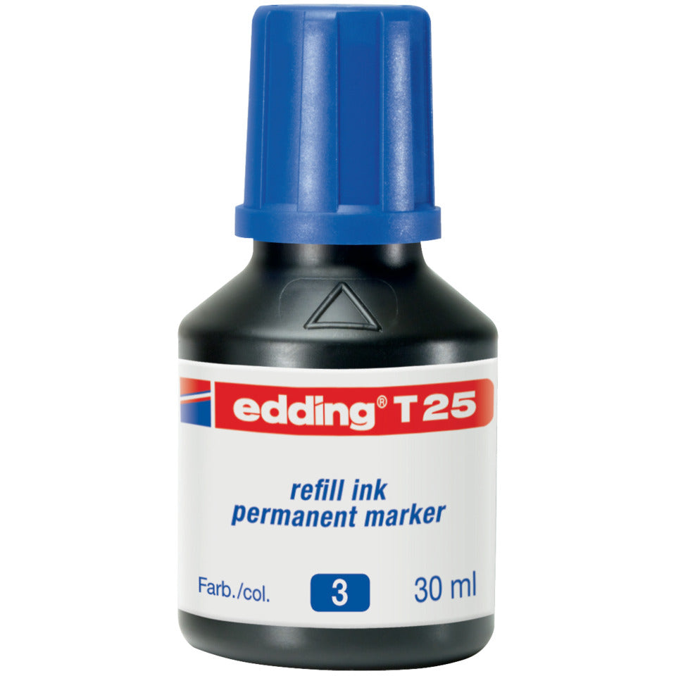 Nachfülltinte Permanentmarker, 30ml, blau EDDING 4-T25003 EDDING T25-003