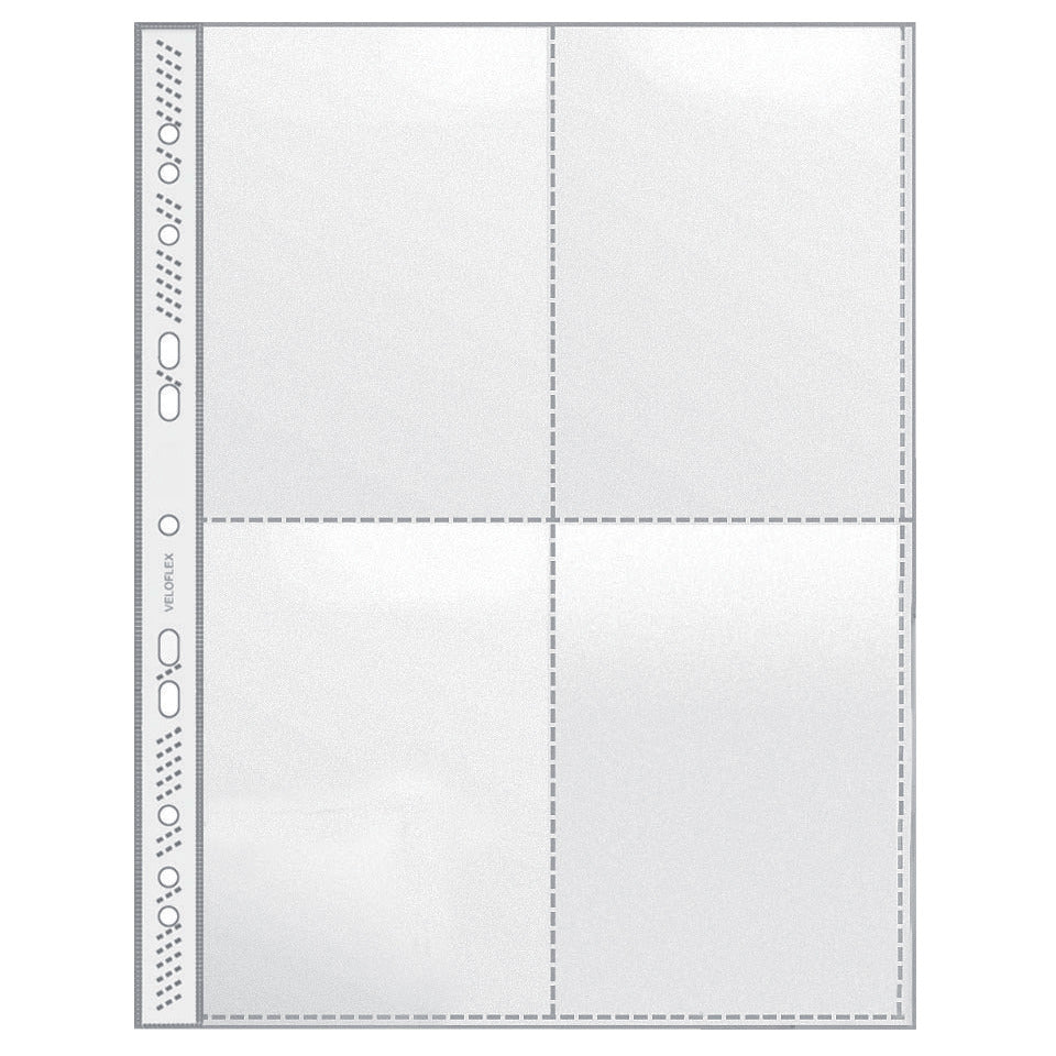Sammelhülle, A4, 4-teilig, glänzend VELOFLEX 5336 000 VELOFLEX 5336 000 4 tlg,