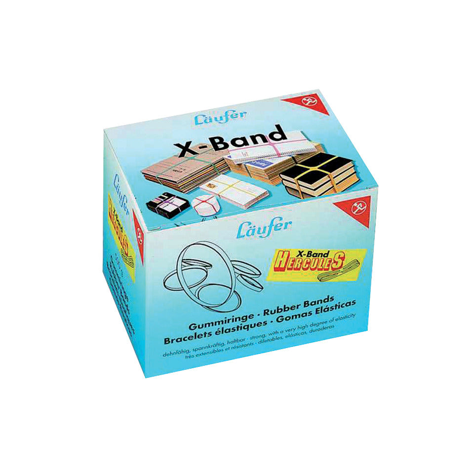 Gummibänder X-Band, 250x25mm, Ø160mm, bunt LÄUFER 59078 LÄUFER 59078   500g   D.160mm