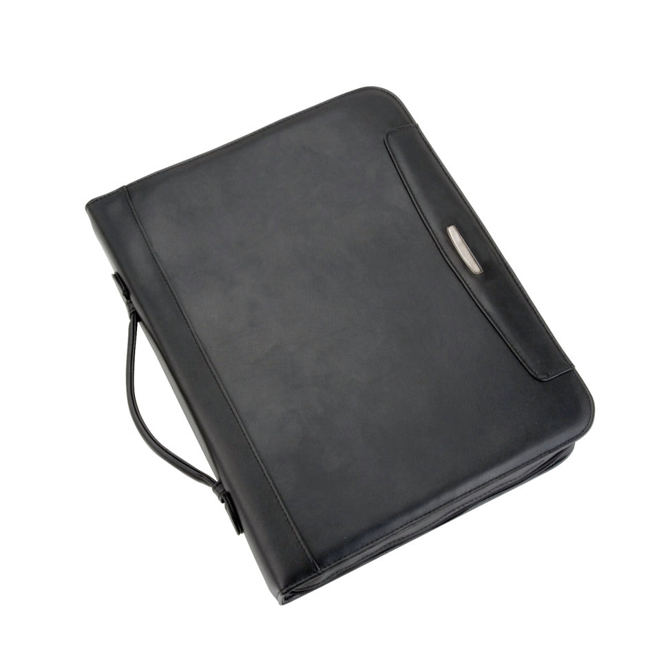 Ringbuchmappe A4 PORTO Lederimitat schwarz ALASSIO 30104 ALASSIO 30104 36x29x5,5c