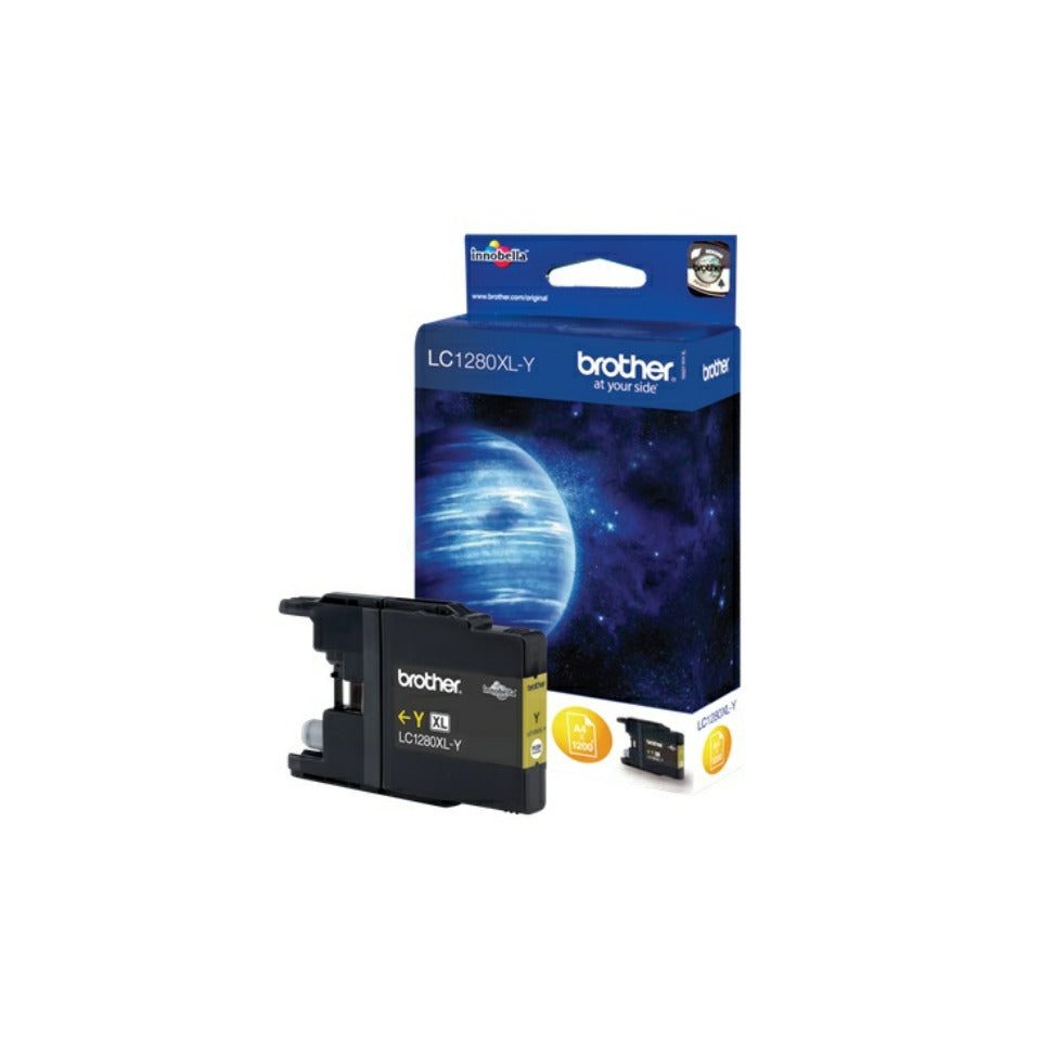 Inkjetpatrone HY, yellow BROTHER LC1280XLY