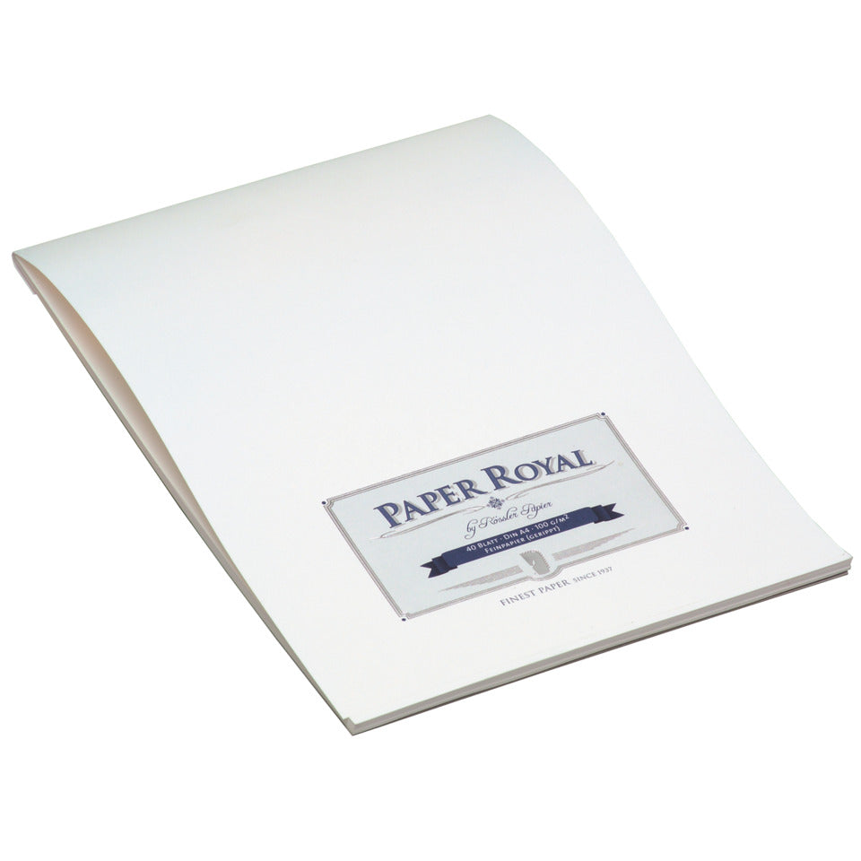Briefblock Paper Royal, A4, 40 Blatt, weiß RÖSSLER 2002831009