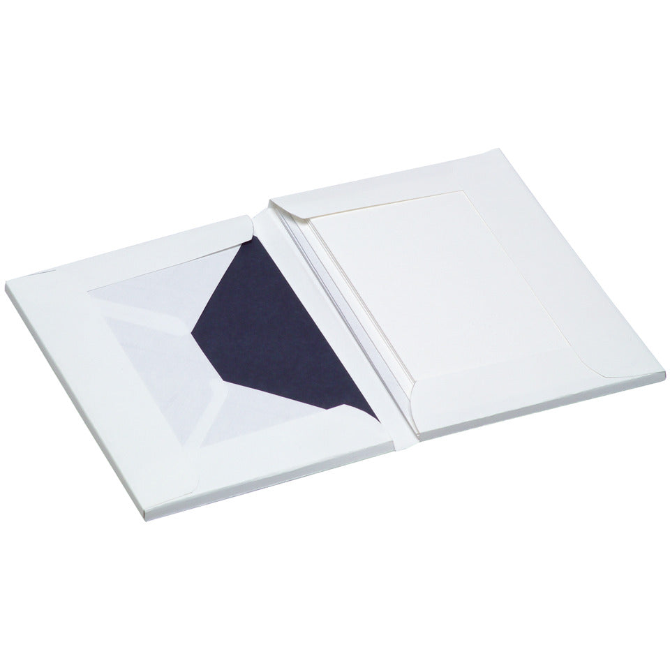 Kartenmappe Paper Royal, A6hd/C6, 8 Stück, weiß RÖSSLER 2234831009 PAPER ROYAL 2234831009   8/8ST