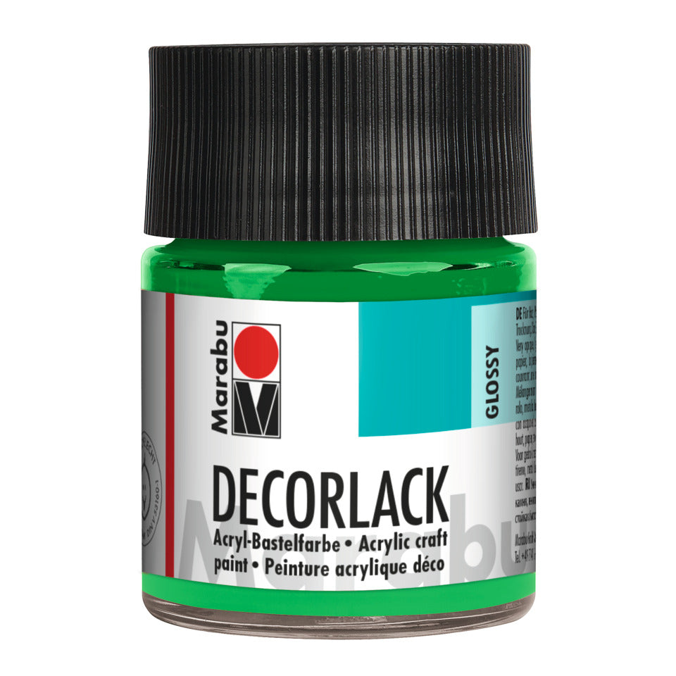 Decorlack Acryl, 50ml, hellgrün MARABU 11300 005 062 MARABU 1130 05 062  50ml