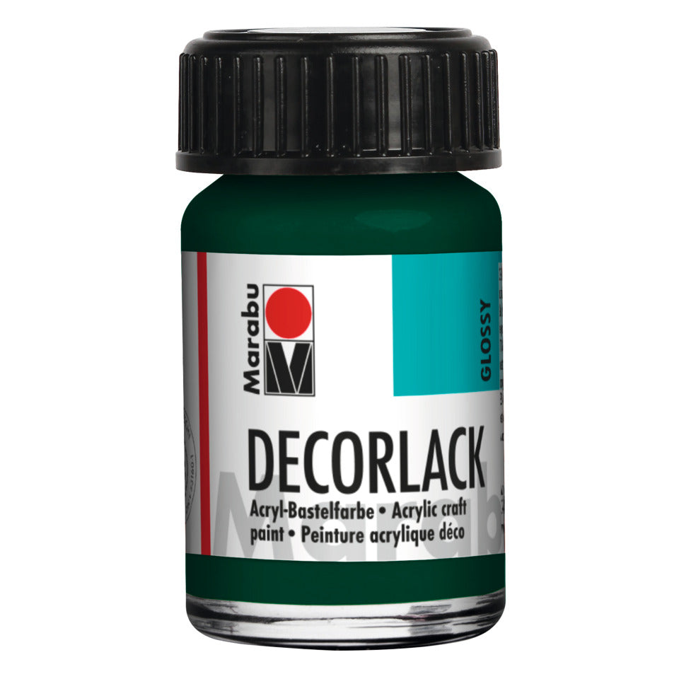 Decorlack Acryl, 15ml, tannengrün MARABU 11300 039 075 MARABU 1130 39 075  15ml