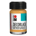 Decorlack Acryl, 15ml, metallic gold MARABU 11300 039 784 MARABU 1130 39 784  15ml