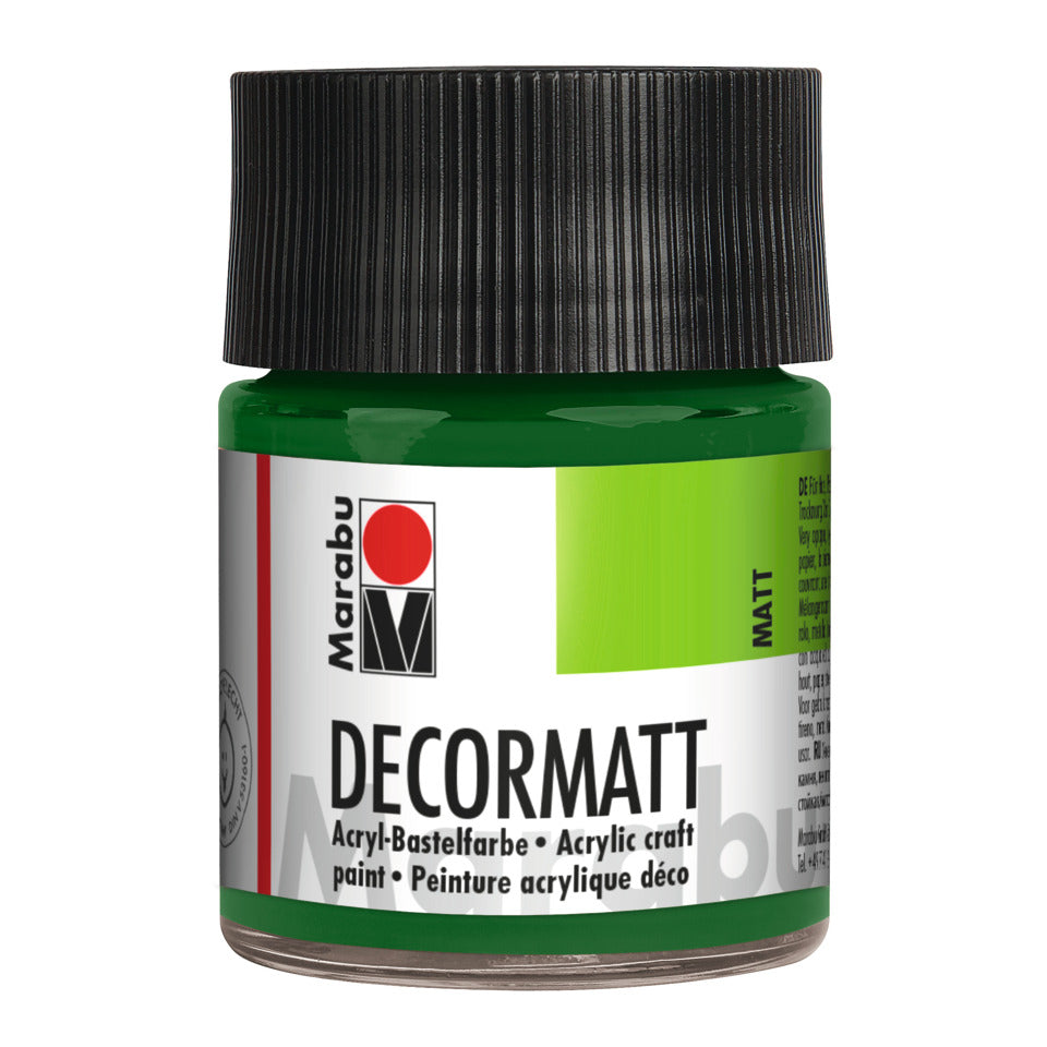 Decormatt Acryl, 50ml, olivgrün MARABU 14010 005 065 MARABU 1401 05 065   50ml