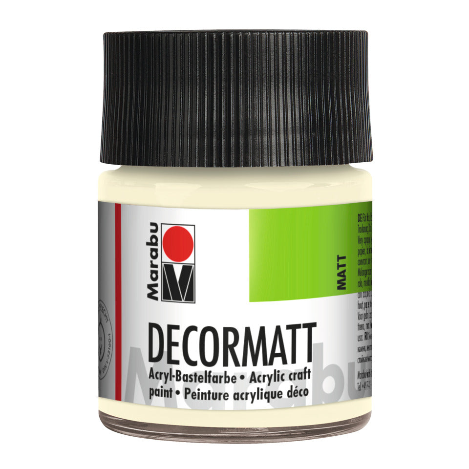Decormatt Acryl, 50ml, elfenbein MARABU 14010 005 271 MARABU 1401 05 271 50ml