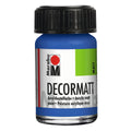 Decormatt Acryl, 15ml, mittelblau MARABU 14010 039 052 MARABU 1401 39 052  15ml Glas