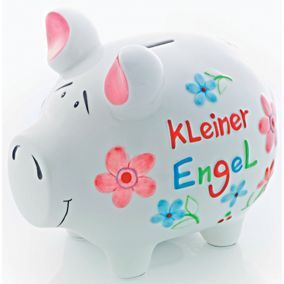 Sparschwein mittel "Kleiner Engel", 17 x 15 x 15 cm, Keramik KCG 10042197 KCG 10042197 Kleiner Engel