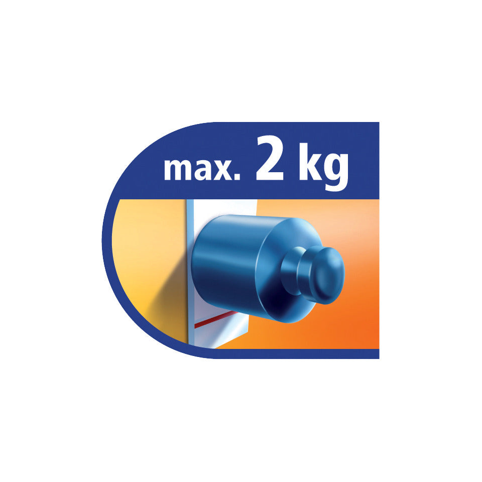 Klebehaken Powerstrips®, oval, 2000g, ablösbar, 2 Stück, weiß TESA 58013-00049-20 TESA 58013-00049-20  oval 2ST