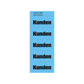 Inhaltsschild Kunden, selbstklebend, 100 Stück, blau  5895 NEUTRAL 5895  skl  Pg100St