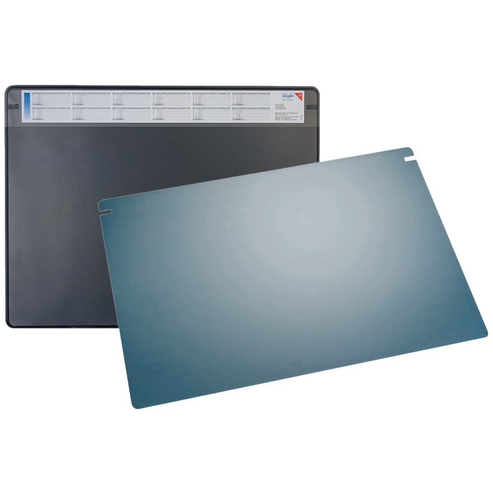 Schreibunterlage Durella Soft, 50x65 cm, austauschbare Vollsichtfolie, grau LÄUFER 47653 LÄUFER 47653 Durella Soft