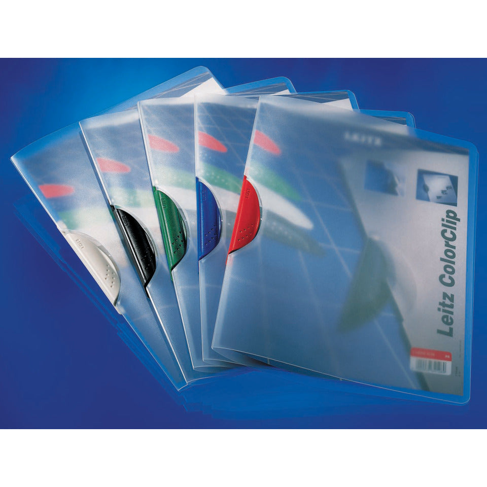 Klemmmappe ColorClip, A4, PP, rot LEITZ 41750025