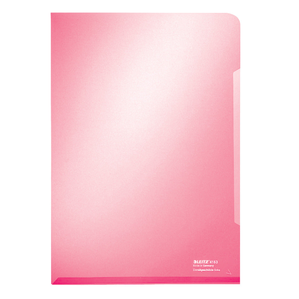 Sichthülle Super Premium, A4, PVC, dokumentenecht, rot LEITZ 4153-00-25 LEITZ 41530025 PVC-Hartfolie