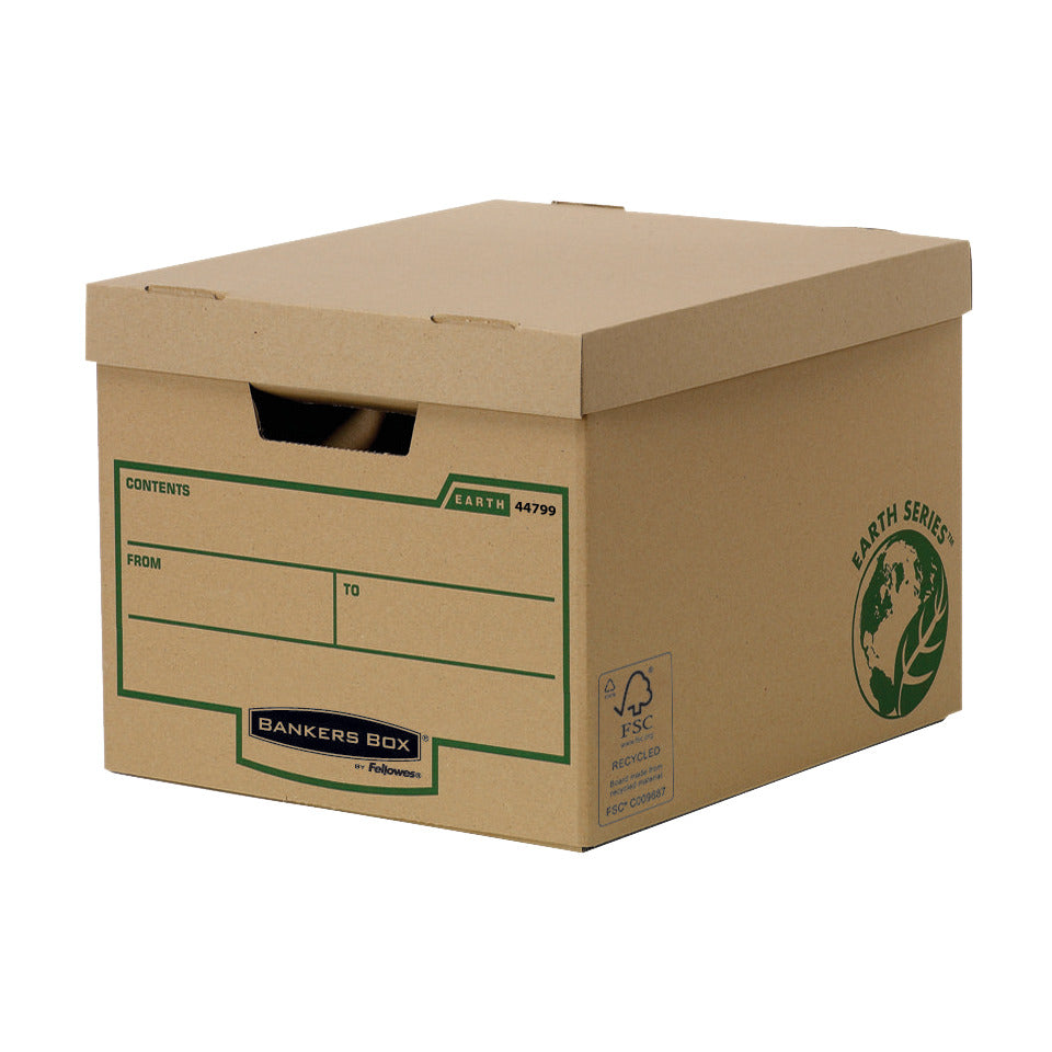 Archivbox Heavy Duty Bankers Box® Earth Series, 342 x 291 x 400 mm, braun BANKERS BOX 4479901 FELLOWES 4479901 Duty Box