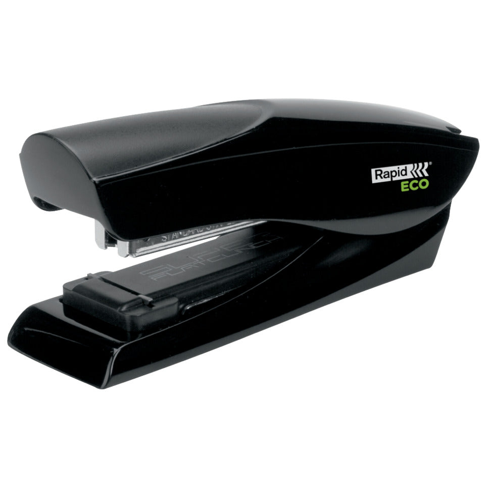 Flachheftgerät ECO Half Strip, 25 Blatt, Einlegetiefe 55 mm, schwarz RAPID 24812701 RAPID 24812701  25 Blatt