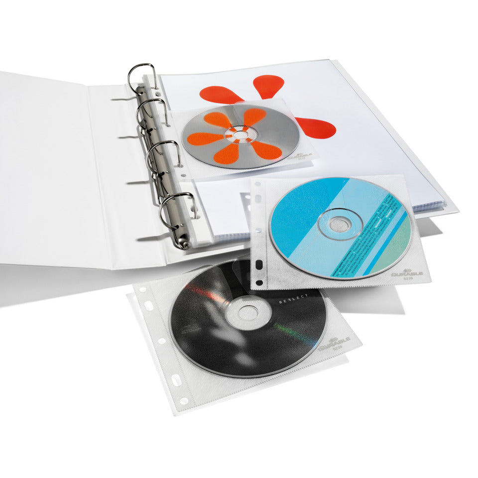 CD-Hülle, 10 Stück, transparent DURABLE 5239 19 DURABLE 5239 19 PP