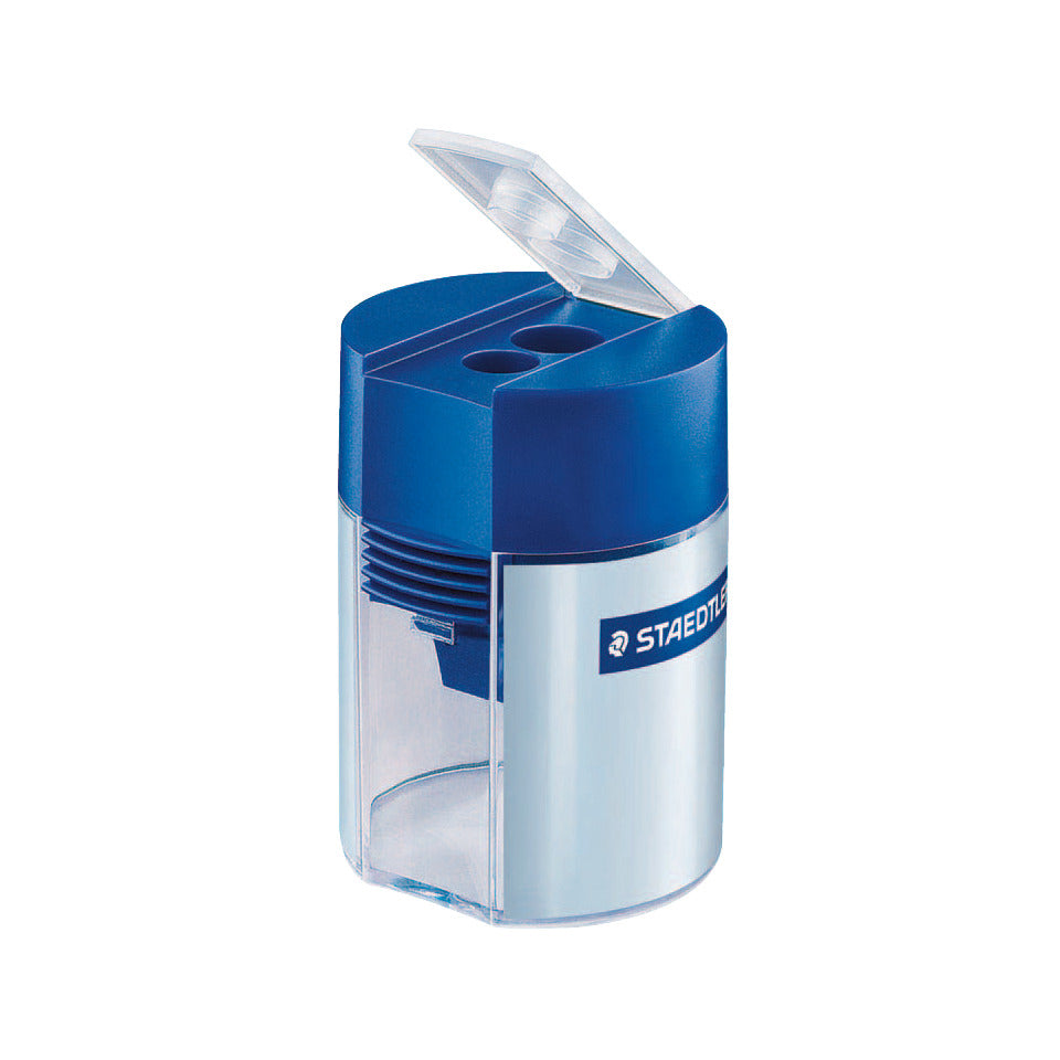 Bleistiftspitzer doppelt, blau STAEDTLER 512 001 STAEDTLER 512001 rund