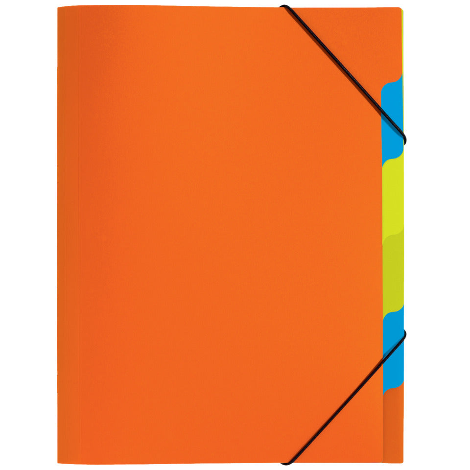 Ordnungsmappe Funky School, 6-teilig, PP, orange PAGNA 41803-09 PAGNA 41803-09 PP Funky School