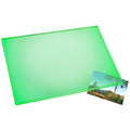 Schreibunterlage Durella Transluzent, 40x53 cm, transparent grün LÄUFER 32628 LÄUFER 32628 Durella 40x53cm