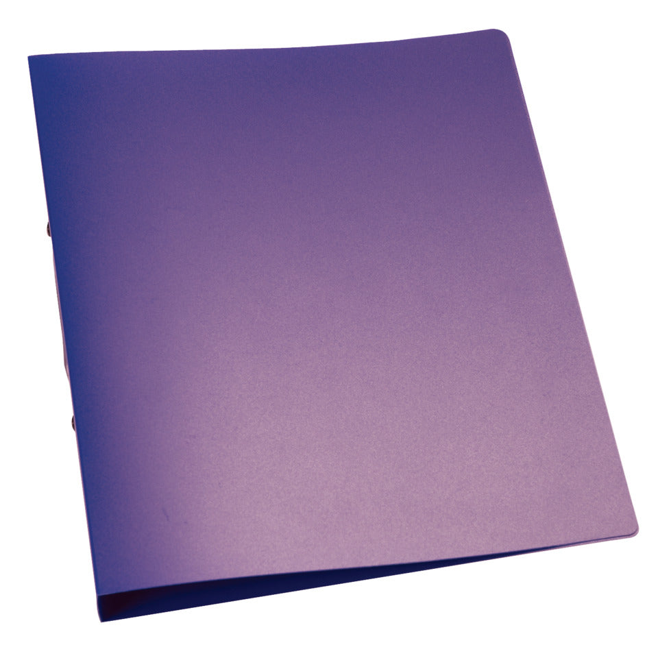 Schulordner, A4, 2-Ring, 25mm, PP, transluzent violett Q-CONNECT KF02486 Q-CONNECT KF02486  2 Ring 25mm