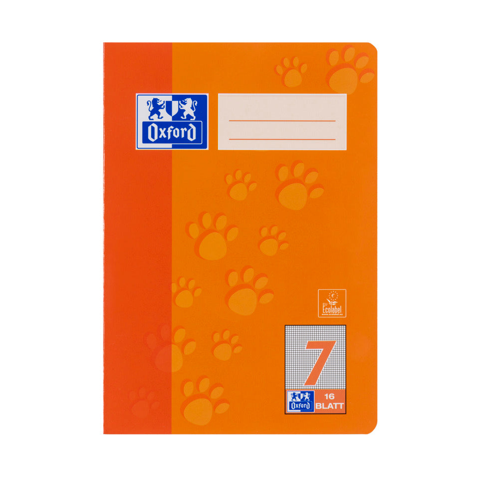 Heft, A5, 90g/m², 16 Blatt, Lin.7, kariert OXFORD 100050409
