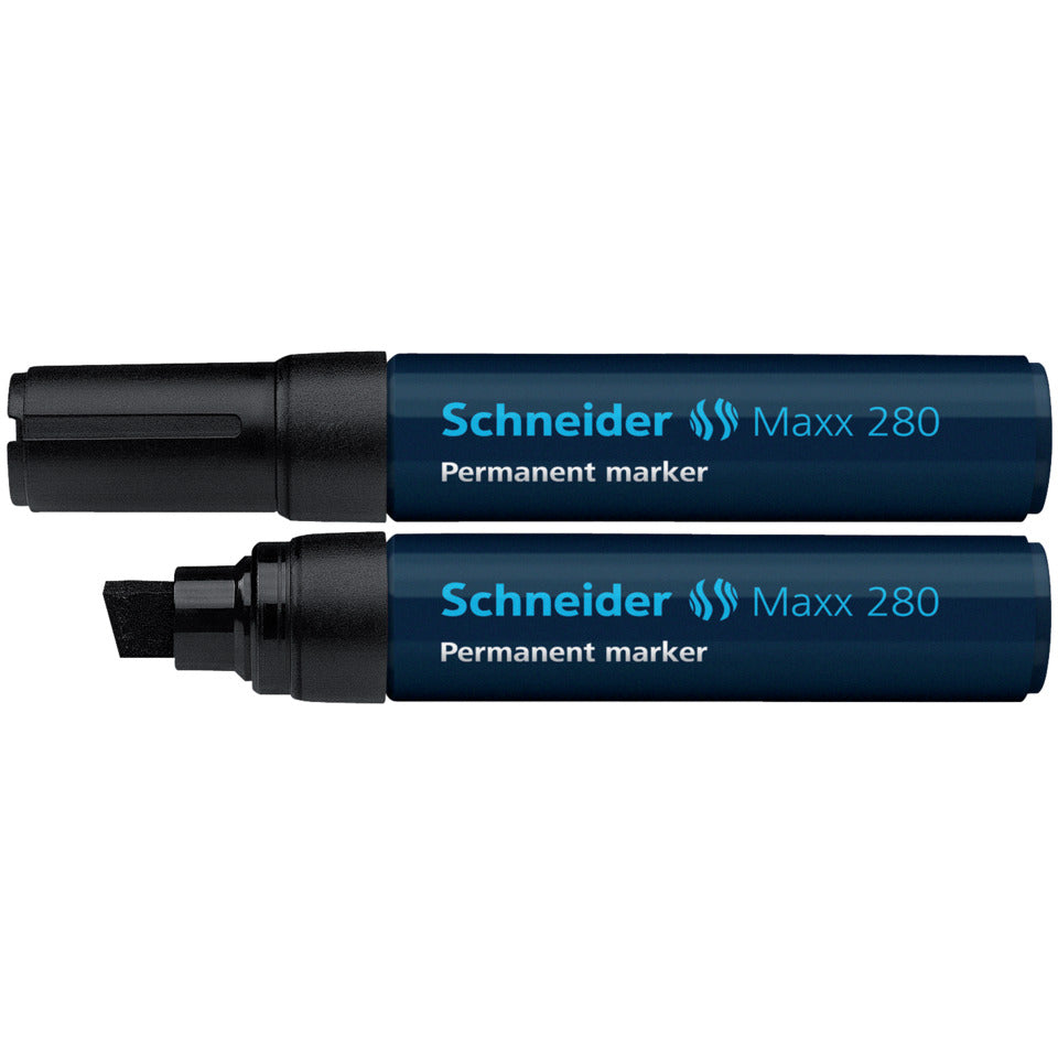 Permanentmarker Maxx 280, nachfüllbar, 4+12 mm, schwarz SCHNEIDER SN128001