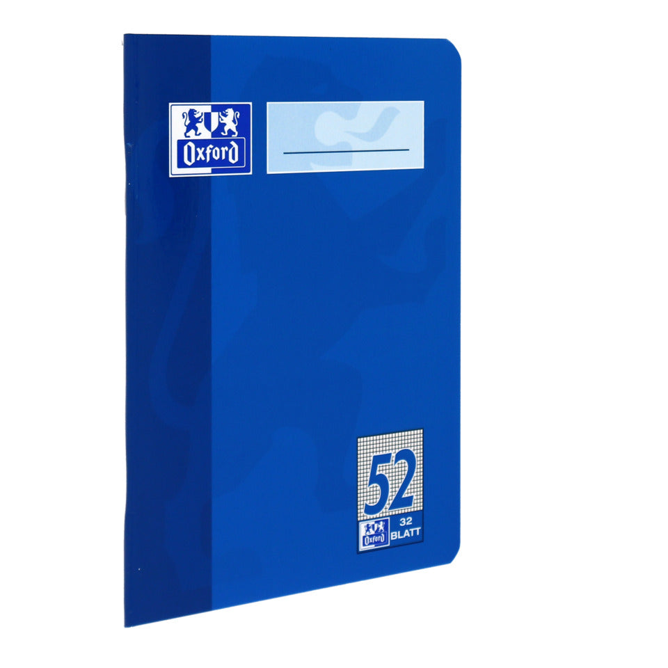 Oktavheft, A6, 90g/m², 32 Blatt, Lin.52, kariert, sortiert OXFORD 100050397 OXFORD 100050397 Lineatur 52