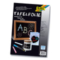 Tafelfolie, 23x33cm, selbstklebend, 5 Stück, schwarz FOLIA 390490 FOLIA 390490  5Bl