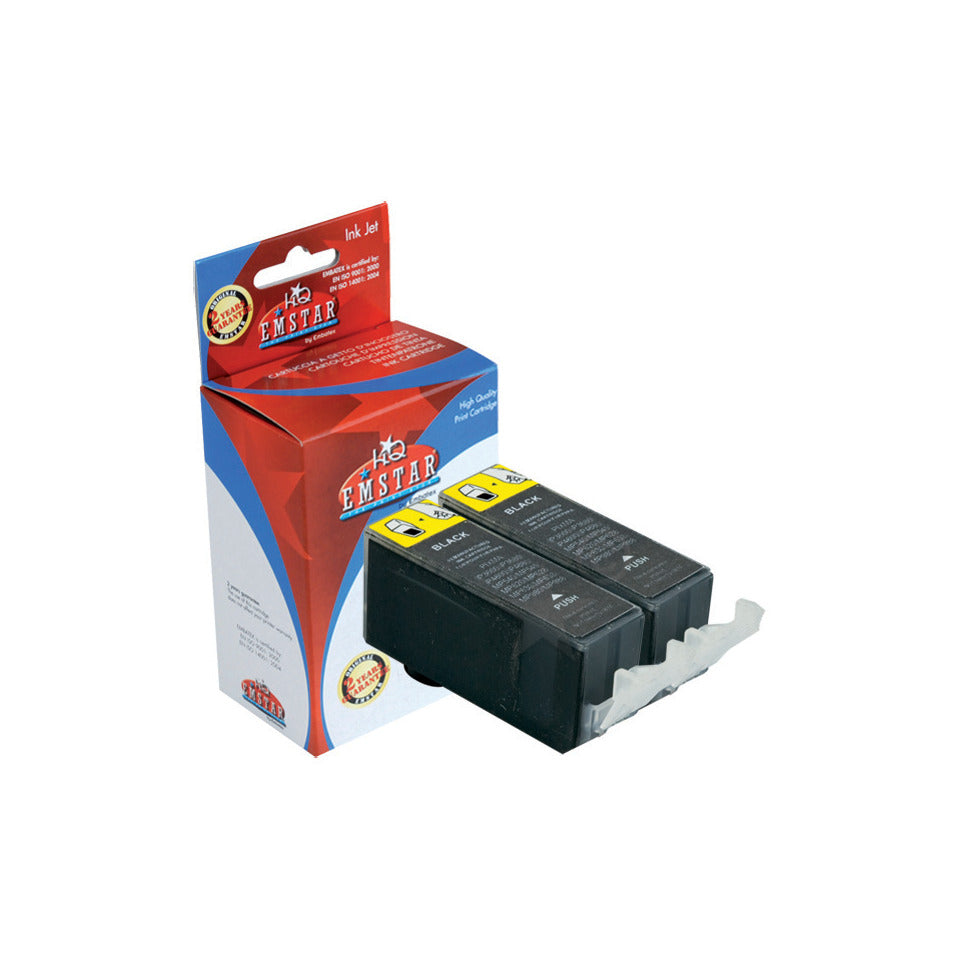 Inkjetpatrone 2 Stück schwarz   PGI-520BK EMSTAR C93 EMSTAR C93 PGI-520BK