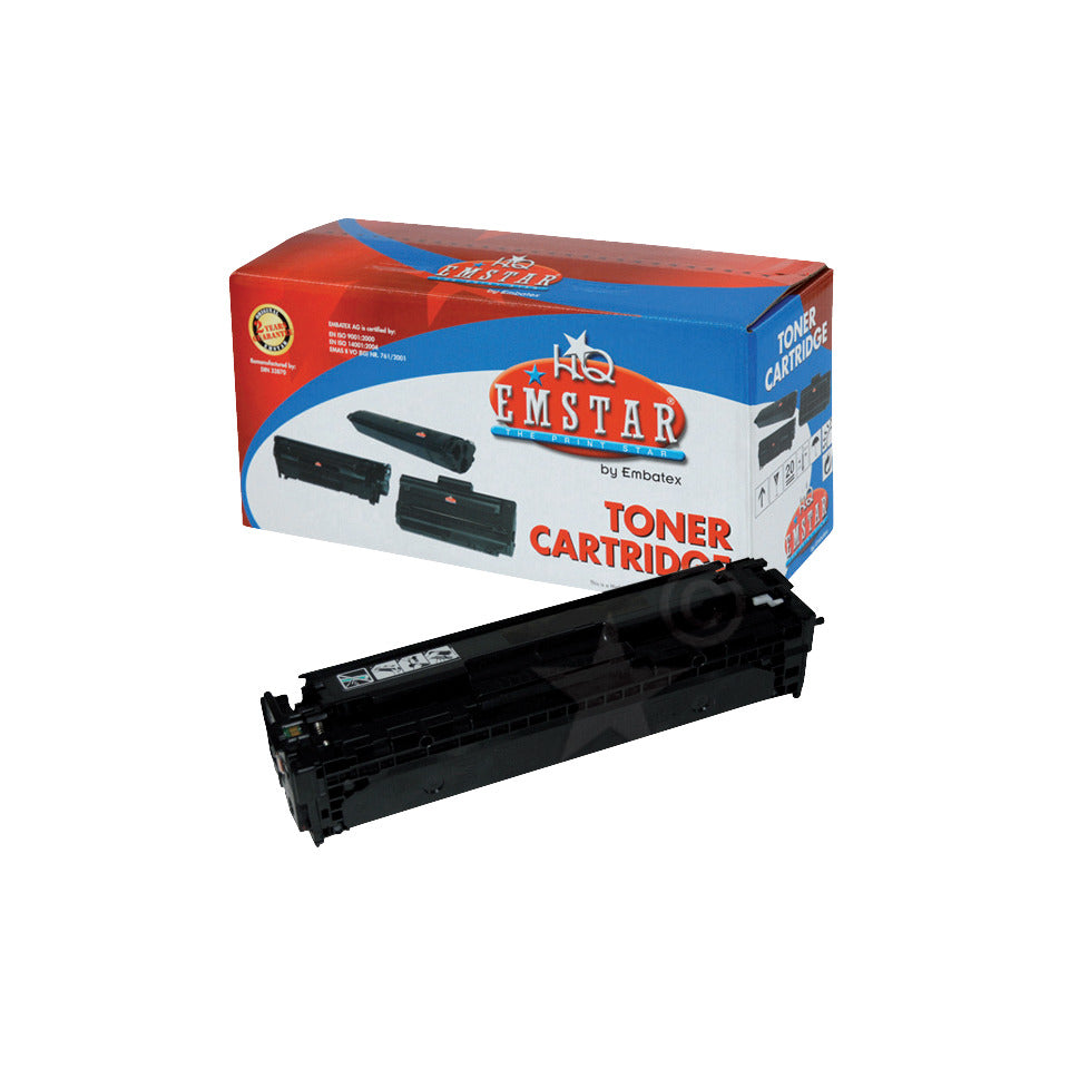 Lasertoner ersetzt HP CE320A, 2.000 Seiten, schwarz EMSTAR H724 EMSTAR H724 CE320A