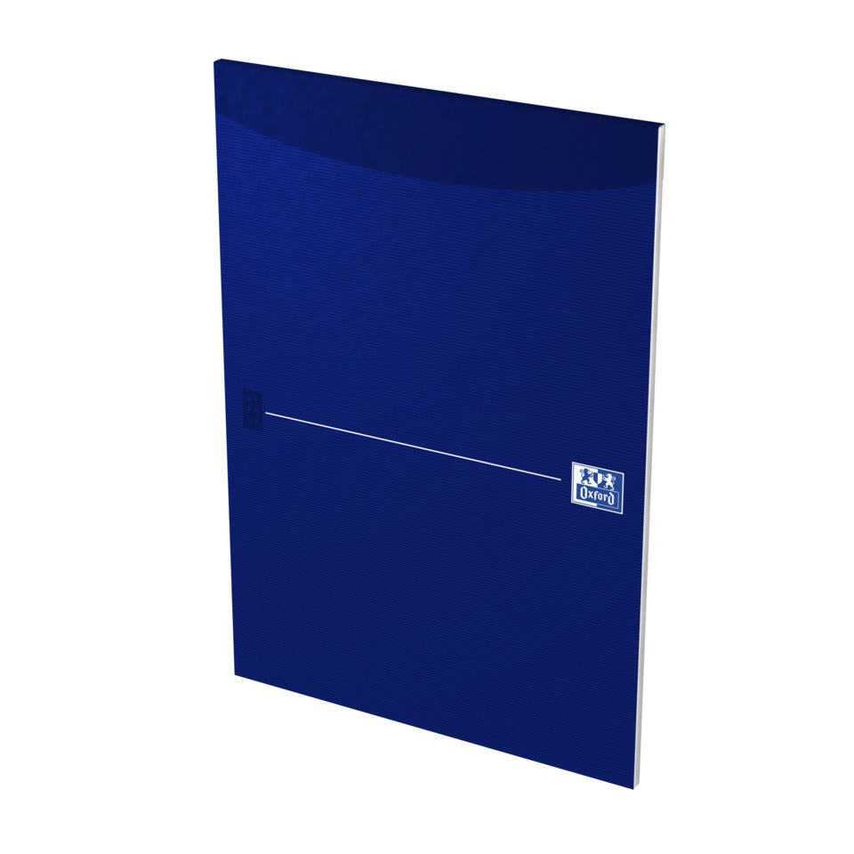 Briefblock, A4, 90g/m², 50 Blatt, Lin.20, blanko, blau OXFORD 100050239 OXFORD 100050239 unliniert blau