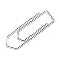 Büroklammer, 32mm, 1000 Stück, verzinkt Q-CONNECT KF01313 Q-CONNECT KF01313 verz.spitz