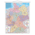 Kartentafel PLZ - 97 x 137 cm, beschreibbar