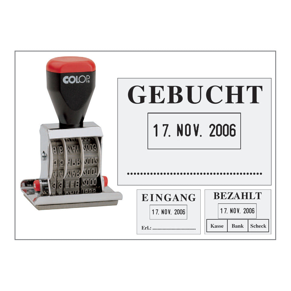 Datumstempel Bezahlt COLOP 108669 COLOP 04060L2
