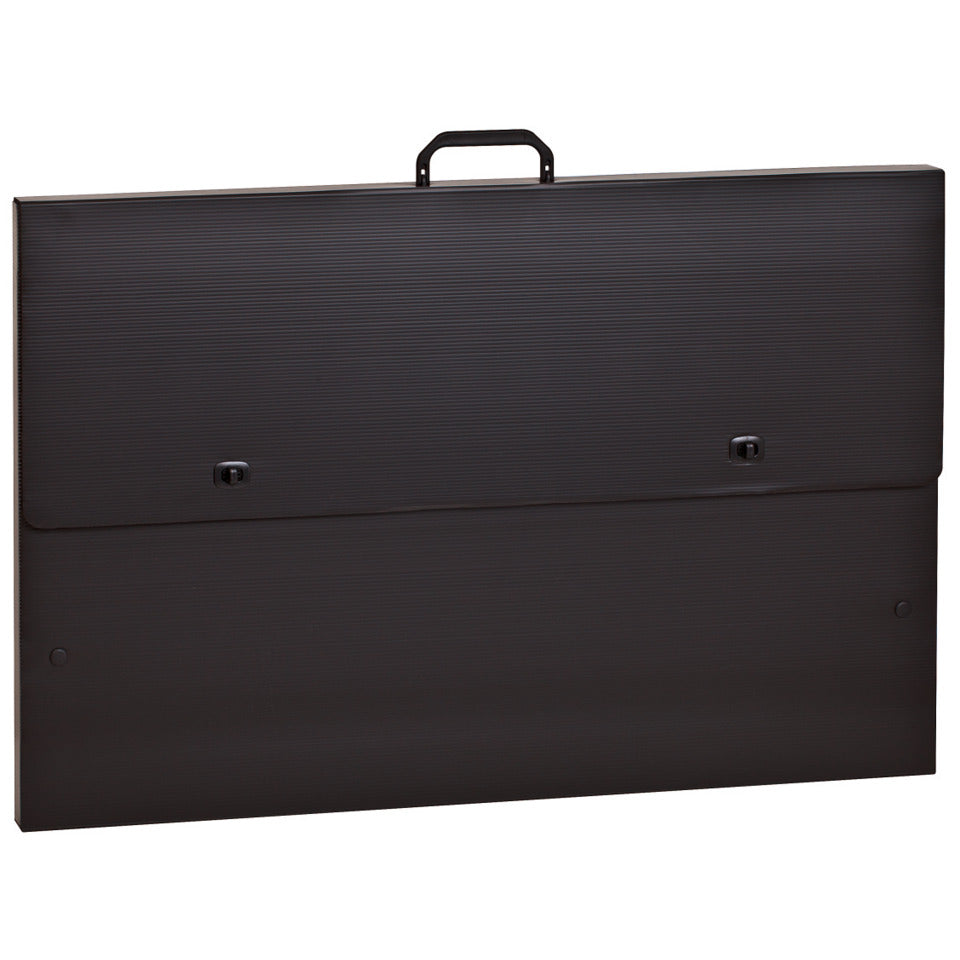 Zeichenkoffer, PP, mit Tragegriff und 2 Verschlüssen, schwarz, für DIN A1 RUMOLD 370404 RUMOLD 370404 1050x40x750mm