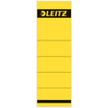 Ordnerrückenschild selbstklebend, 62 x 191 mm, breit/kurz, 10 Stück, gelb LEITZ 1642-00-15 LEITZ 16420015 skl PG 10ST