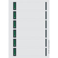 Ordnerrückenschild selbstklebend, 39 x 191 mm, schmal/kurz, 150 Stück, grau LEITZ 1686-20-85 LEITZ 16862085 SK 25x6ST