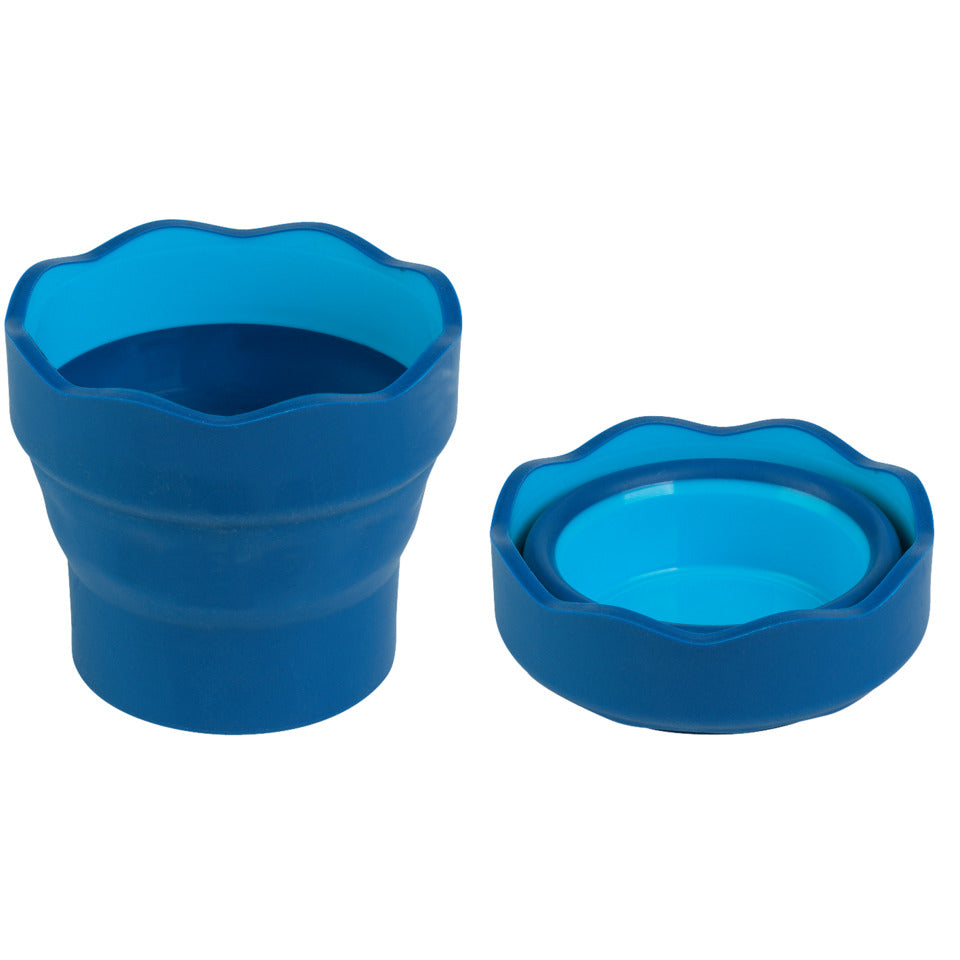 Wasserbecher Clic&Go, blau FABER CASTELL 181510