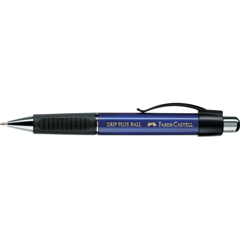 Kugelschreiber Grip Plus Ball, metallic-blau FABER CASTELL 140732 FABER CASTELL 140732 met.blau