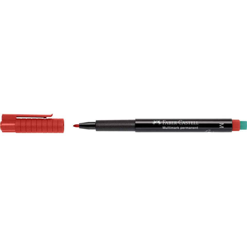 Overheadstift OHP-PLUS rot   M permanent FABER CASTELL 152521 FABER CASTELL 152521 M Perma