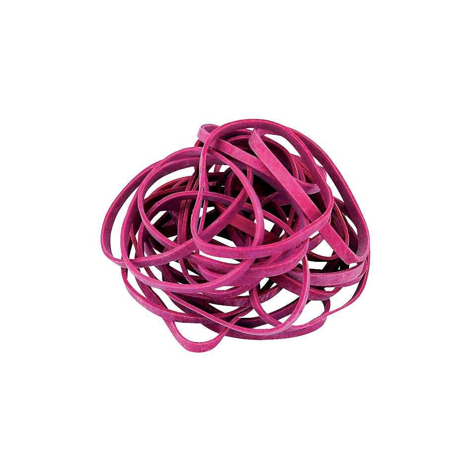 Gummiband, 80x4mm, 50g, rot WIHEDÜ 515.226